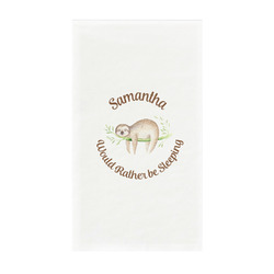 Sloth Guest Paper Towels - Full Color - Standard (Personalized)