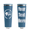 Sloth Steel Blue RTIC Everyday Tumbler - 28 oz. - Front and Back