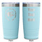 Sloth Teal Polar Camel Tumbler - 20oz -Double Sided - Approval