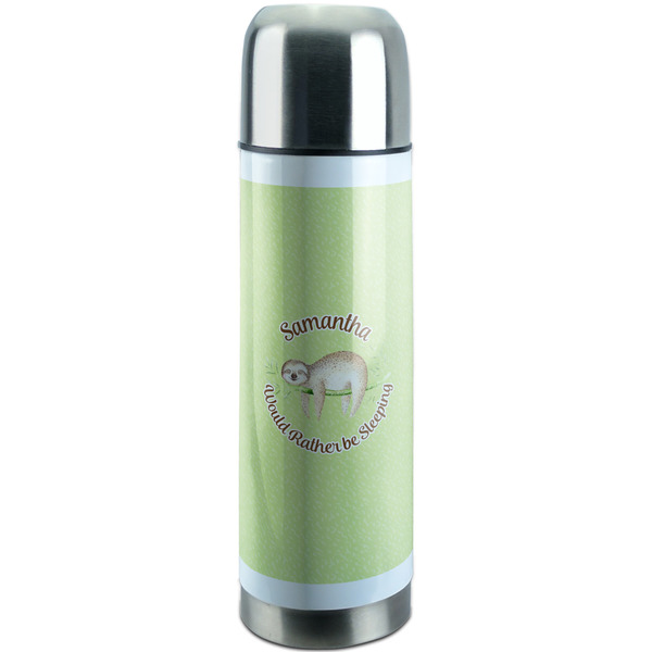 Custom Sloth Stainless Steel Thermos (Personalized)