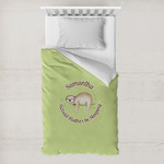 Sloth Toddler Duvet Cover w/ Name or Text