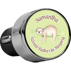 Sloth USB Car Charger (Personalized)