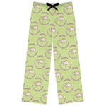 Sloth Womens Pajama Pants (Personalized)