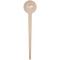 Sloth Wooden 4" Food Pick - Round - Single Pick