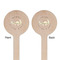 Sloth Wooden 7.5" Stir Stick - Round - Double Sided - Front & Back