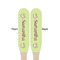 Sloth Wooden Food Pick - Paddle - Double Sided - Front & Back