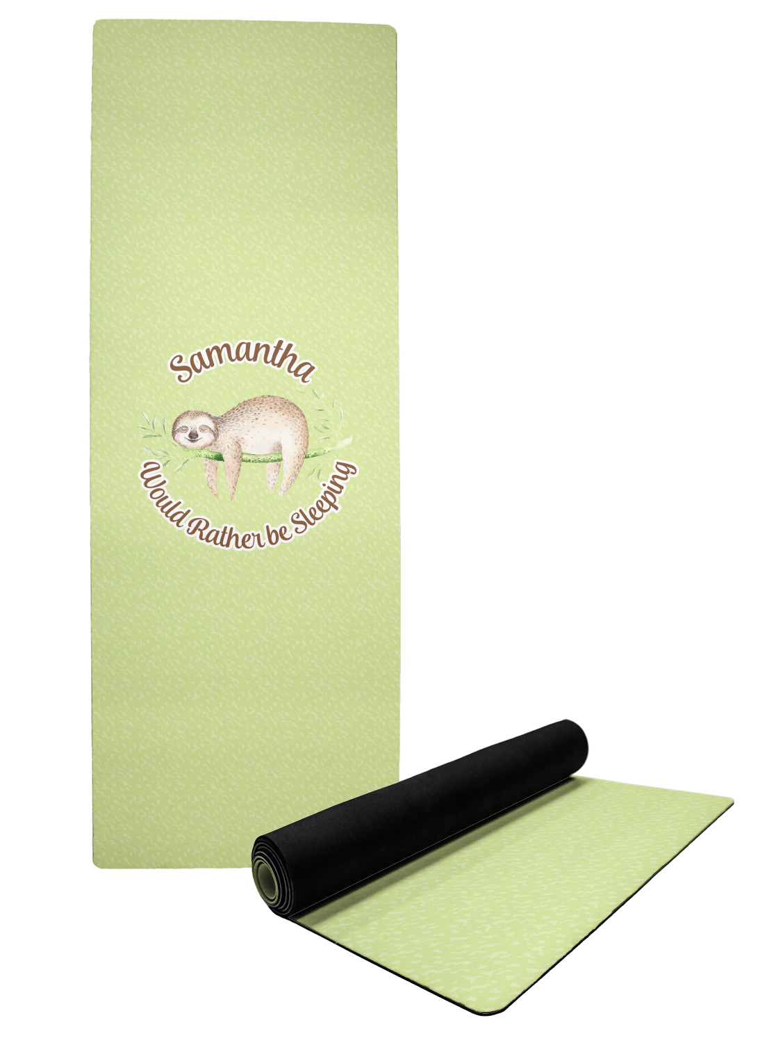 sloth yoga mat