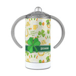 St. Patrick's Day 12 oz Stainless Steel Sippy Cup (Personalized)