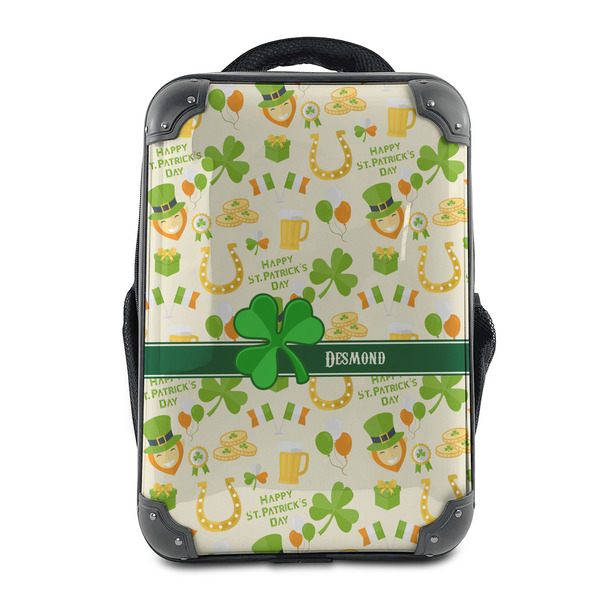 Custom St. Patrick's Day 15" Hard Shell Backpack (Personalized)