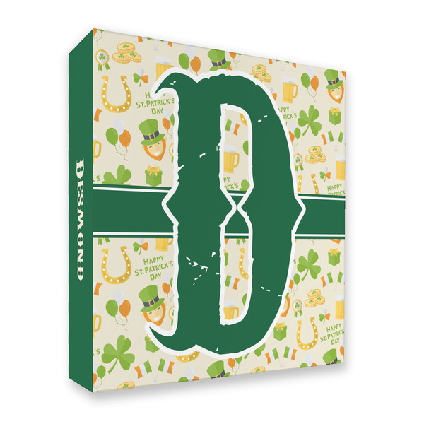 Custom St. Patrick's Day 3 Ring Binder - Full Wrap - 2" (Personalized)