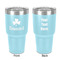 St. Patrick's Day 30 oz Stainless Steel Ringneck Tumbler - Teal - Double Sided - Front & Back