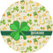 St. Patrick's Day 4" Multipurpose Round Labels - Single Sticker