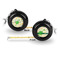 St. Patrick's Day 6-Ft Pocket Tape Measure with Carabiner Hook - Front and Back