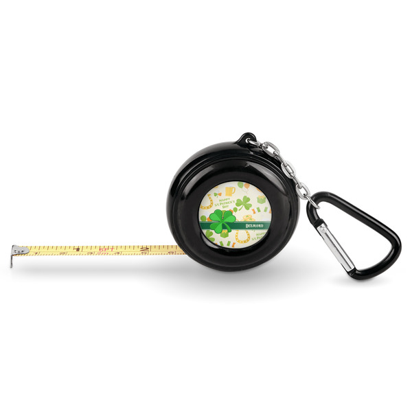 Custom St. Patrick's Day Pocket Tape Measure - 6 Ft w/ Carabiner Clip (Personalized)