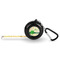 St. Patrick's Day 6-Ft Pocket Tape Measure with Carabiner Hook - Front