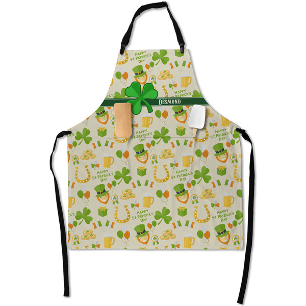 Custom St. Patrick's Day Apron With Pockets w/ Name or Text