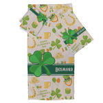 St. Patrick's Day Bath Towel Set - 3 Pcs (Personalized)