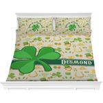 St. Patrick's Day Comforter Set - King (Personalized)