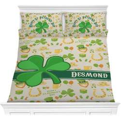 St. Patrick's Day Comforter Set - Full / Queen (Personalized)