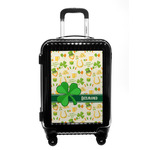 St. Patrick's Day Carry On Hard Shell Suitcase (Personalized)