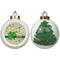 St. Patrick's Day Ceramic Christmas Ornament - X-Mas Tree (APPROVAL)