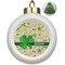 St. Patrick's Day Ceramic Christmas Ornament - Xmas Tree (Front View)