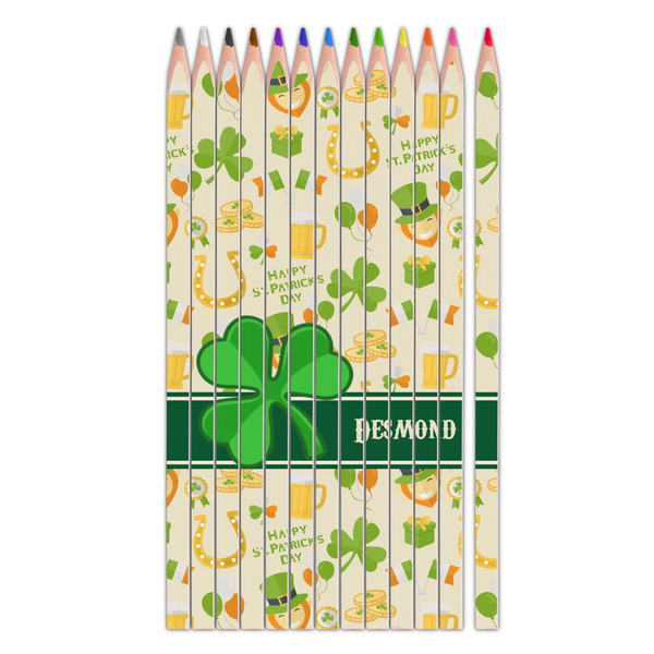 Custom St. Patrick's Day Colored Pencils (Personalized)