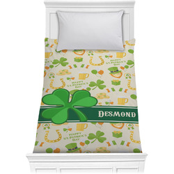 St. Patrick's Day Comforter - Twin XL (Personalized)