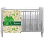 St. Patrick's Day Crib Comforter / Quilt (Personalized)