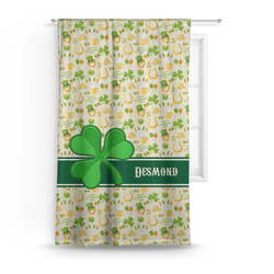 St. Patrick's Day Curtain - 50"x84" Panel (Personalized)