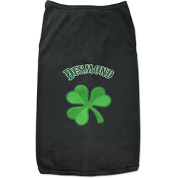 St. Patrick's Day Black Pet Shirt - 2XL (Personalized)