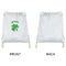 St. Patrick's Day Drawstring Backpacks - Sweatshirt Fleece - Single Sided - APPROVAL