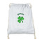 St. Patrick's Day Drawstring Backpacks - Sweatshirt Fleece - Single Sided - FRONT