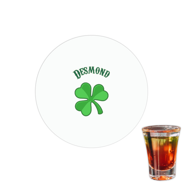 Custom St. Patrick's Day Printed Drink Topper - 1.5" (Personalized)
