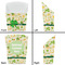 St. Patrick's Day French Fry Favor Box - Front & Back View