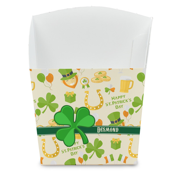 Custom St. Patrick's Day French Fry Favor Boxes (Personalized)