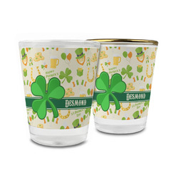 St. Patrick's Day Glass Shot Glass - 1.5 oz (Personalized)