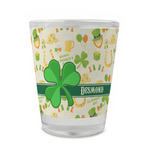 St. Patrick's Day Glass Shot Glass - 1.5 oz - Single (Personalized)