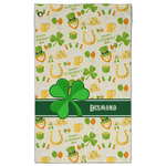 St. Patrick's Day Golf Towel - Poly-Cotton Blend w/ Name or Text