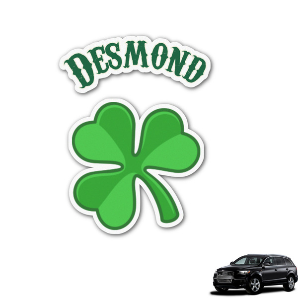 Custom St. Patrick's Day Graphic Car Decal (Personalized)