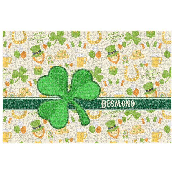 Custom St. Patrick's Day Jigsaw Puzzle - 1000-piece (Personalized)