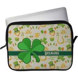 St. Patrick's Day Laptop Sleeve / Case (Personalized)