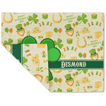 St. Patrick's Day Double-Sided Linen Placemat - Single w/ Name or Text