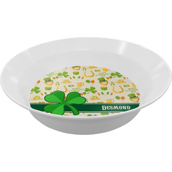 St. Patrick's Day Melamine Bowl (Personalized)