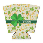 St. Patrick's Day Party Cup Sleeve - with Bottom (Personalized)