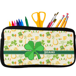 St. Patrick's Day Neoprene Pencil Case (Personalized)