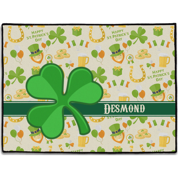 Custom St. Patrick's Day Door Mat - 24"x18" (Personalized)