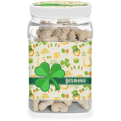 St. Patrick's Day Dog Treat Jar (Personalized)