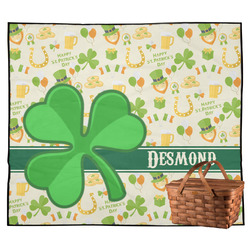 St. Patrick's Day Outdoor Picnic Blanket (Personalized)