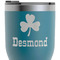 St. Patrick's Day RTIC Tumbler - Dark Teal - Close Up